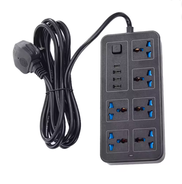 POWER STRIP003  Electrical Multi Extension Socket Power Strip With USB 7-Position Power Strips With Surge Protection